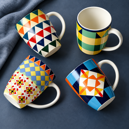 Dwellzaro Boho Ceramic Mugs