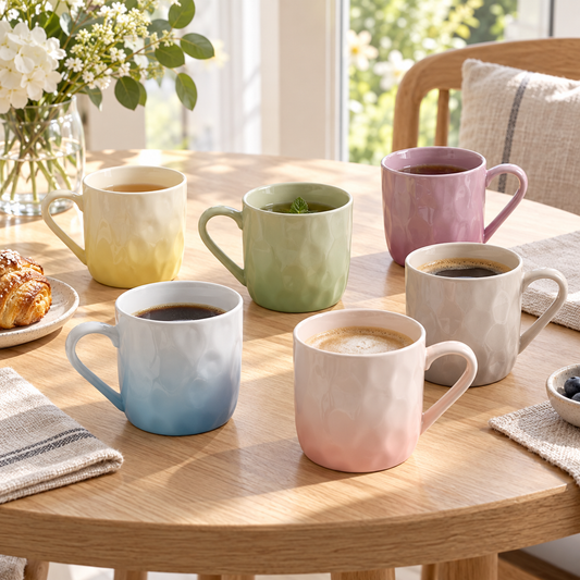 Dwellzaro Porcelain Mug Set