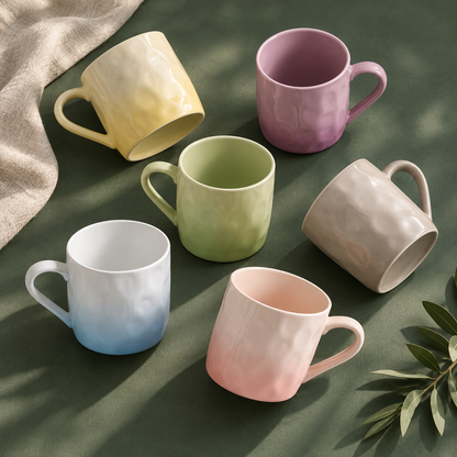 Dwellzaro Porcelain Mug Set
